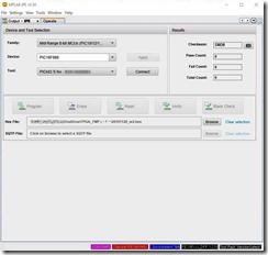 PIC書き込みソフト